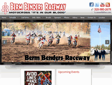 Tablet Screenshot of bermbendersraceway.com